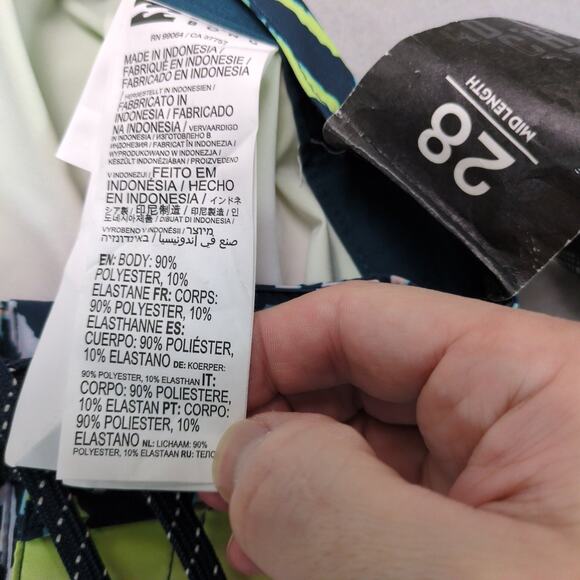 NWT Billabong Recycler Airlite Men's 28x8 Total Performance Board Shorts Fifty50 - Picture 4 of 10